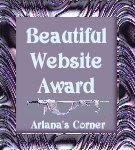 Arlana's Corner Beautiful Website Award