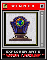 Explorer Art's Whoa! Award