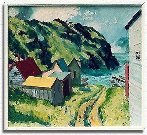 Sunny Day on Monhegan -Left Click for Enlargement